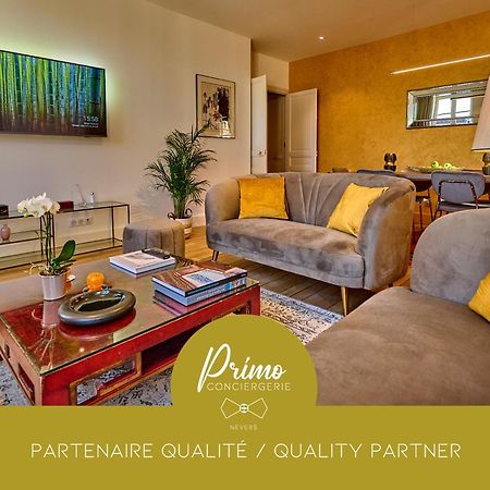 Appartement Montagnon - Les Suites Du Palais - Classe 4 Etoiles, Parking Prive, Vue Cathedrale, 3 Chambres, Primo C0Nciergerie Nevers Zewnętrze zdjęcie